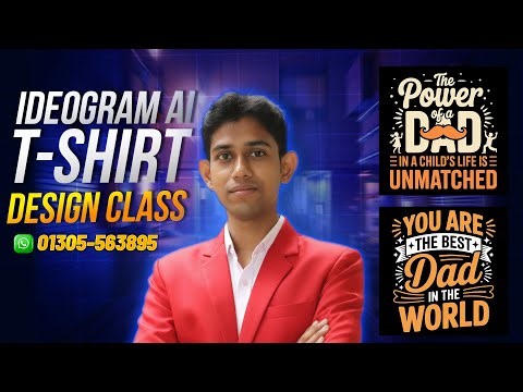 T-Shirt Design from Beginner to Pro | Ideogram AI Class