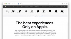 'Only on Apple' showcases services in Apple.com reshuffle | AppleInsider