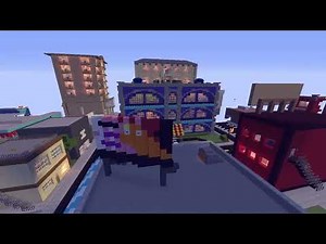 Simpsons Map Tour in Minecraft