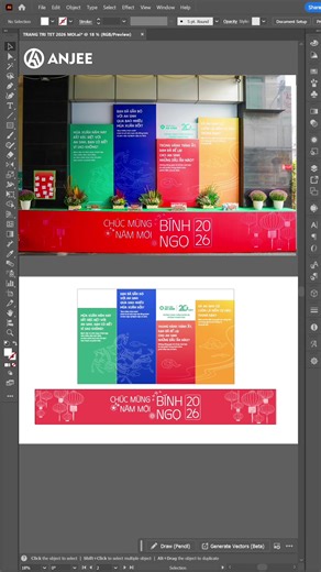 Thiết kế Booth chụp ảnh Tết 2026 #têt #booth #chupanhtet #graphicdesign #design #xuhuong #xuhuongtiktok #thinhhanh #trending #anjee