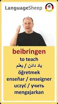👨‍🏫 beibringen – mit vielen Beispielen