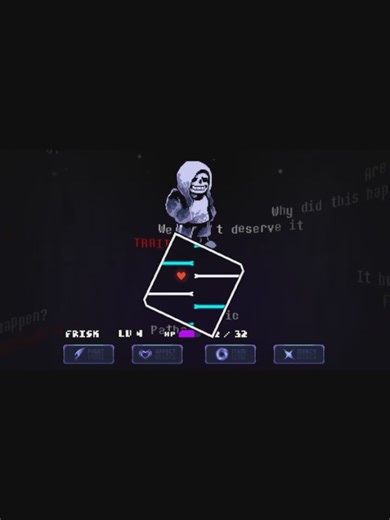 DUSTTALE: The Genocide's End - ACT 1 SANS FIGHT #undertale #通關 #sans #SansFight #undertalesans #Fight #DUSTTALE #Genocide #end