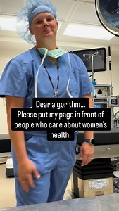 Dear algorithm… Please put my page in front of people who care about women’s health. If you’re a patient who wants real answers without fear, If you’re a mom navigating pregnancy, postpartum, or hormones, If you’re in healthcare, in training, or dreaming about medicine… You’re in the right place. I’m an OB-GYN who believes care should be evidence-based, compassionate, and honest. We talk about the things no one explains, answer the questions you’re afraid to ask, and normalize what women go thro