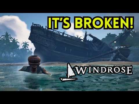 I Found a MASSIVE Shipwreck on Windrose's Second Island!