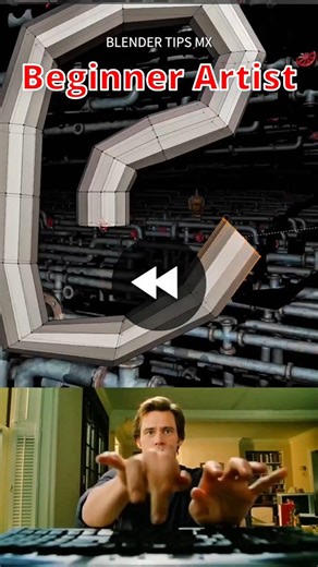 Blender Noob vs Pro: Creating Pipes the Right Way 🔥 If you want clean pipes, low-poly topology, and a pro-level workflow, this tip will completely change how you model in Blender. Work smarter, not harder 💡 #blender #blender3d #blendtutorial #noobvspro #3dmodeling | 3d Blender Tips