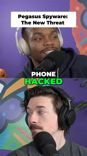 This spyware can hack your phone without clicking ANYTHING 😳 #hacker #cybersecurity #hackers #fyp