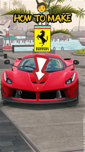 How to make🧑‍🎨 Laferrari logo - Car Parking Multiplayer #carparkingmultiplayer #carparking