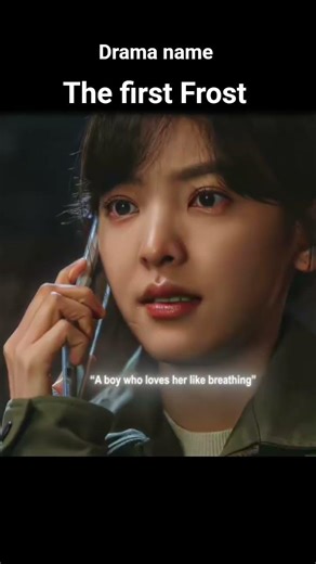 The first Frost #trendingshorts #kdrama #aestheic #chinesedrama #thefirstfrost #love