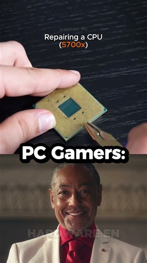 “repairing a CPU💀” #pcgaming #benchmark #rtx5050 #gtx1080ti