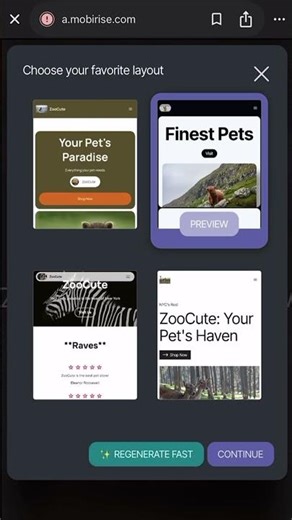 How to Create a Website with AI Mobirise Website Builder on Mobile #mobirise #webbuilder #ai