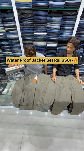 1.1M views · 7.5K reactions | Water Proof Rainy Jacket Set Rs: 650/-✅ Size: M L XL XXL | Order: 9768412787 | All Over India Delivery Available ✈️ | Follow My Facebook For Daily Updates Chotu King Choice #reels #fb #fashion #trending #jacket #rainy #rain #mansoon #Offer #clothing #brand #viral | Chotu King Choice | Facebook