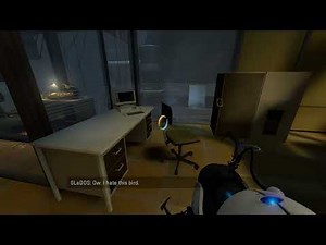Portal 2: GLaDOS Pecked by a Bird—Do I Really Have to Help?