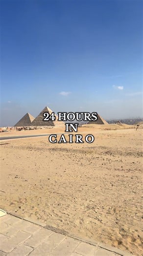 One Day in Cairo – Perfect Travel Plan 📍 Stop 1: Giza Pyramids & Sphinx – 8:00 AM Start early. Walk around the pyramids, visit the Panoramic Point & take a camel ride. Don’t miss the classic Sphinx photo! 📍 Stop 2: Grand Egyptian Museum – 11:30 AM See Tutankhamun treasures, royal mummies & incredible ancient artifacts. (Air-conditioned, modern & a must-visit!) 🍽️ Lunch in Zamalek – 2:30 PM Try Zooba / Sequoia / Crimson for Nile views & Egyptian flavors. 📍 Stop 3: Cairo Tower – 4:00 PM Panora