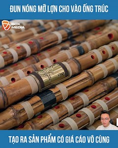 694K views · 3.5K reactions | Đun Nóng Mỡ Lợn Cho Vào Ống Trúc Tạo Ra Sản Phẩm Có Giá Cáo Vô Cùng #Matrixmedia #Boxstudio #Boxmedia | Box Media | Facebook