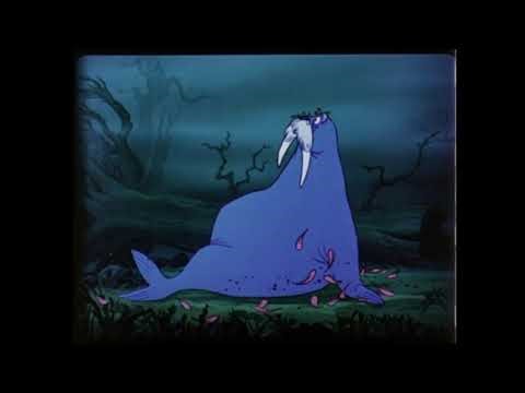 Open and Close to "The Sword in the Stone" 1992 VHS + Bonus Video