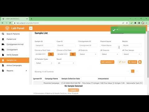 #UDSP Data Entry | How to Update Patient's Sample Result on #UDSP | UDSP LAB Portal Entry कैसे करें!