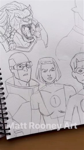 Drawing Rex Splode Invincible Part 8