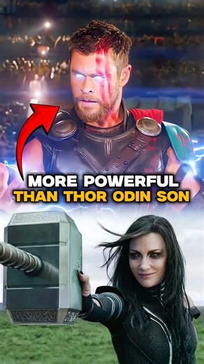 Hela Didn’t Catch Mjolnir… She Dominated It #thor #hela #mjolnir #avengers #thorodinson #marvel #mcu