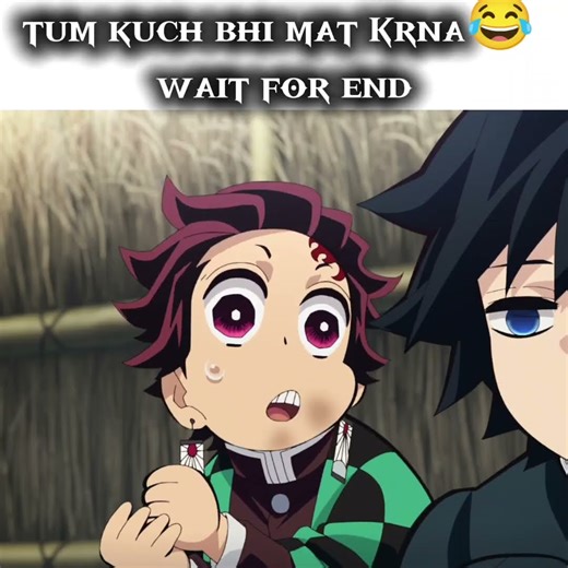 demon slayer - tanjiro and giyu #laughanime #demonslayer #anime