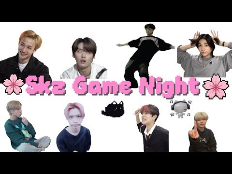 Playing Skz games at 3am