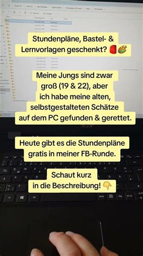 Stundenpläne, Bastel- & Lernvorlagen geschenkt