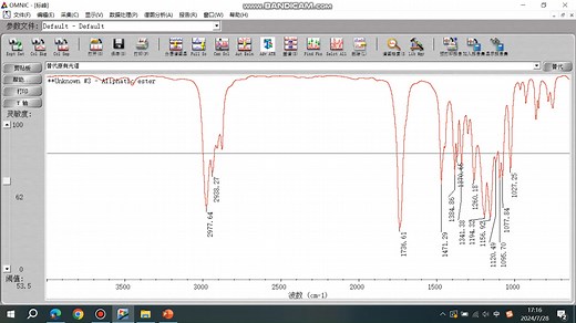 OMNIC分析红外光谱