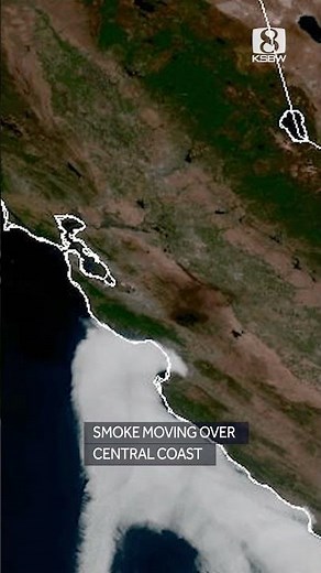 Tracy warehouse fire sends smoke plume into Central Coast, satellite imagery shows
