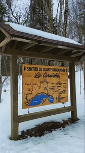 ❄️ Randonnée hivernale et raquette au Parc national du Mont-Tremblant! Découvrez plus de 50 km de sentiers en raquette et 6 km de sentiers damés pour la marche au cœur d’un décor enchanteur. 🌲✨ | Tourisme Mont-Tremblant