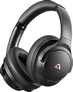 1Mii Y8+ Noise Cancelling Headphones for Gaming, Airplane & Travel, Black