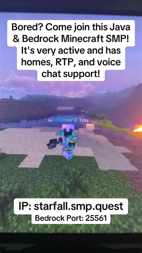 Minecraft smp to join we appreciate everyone who joins :) #minecraft #smp #fyp