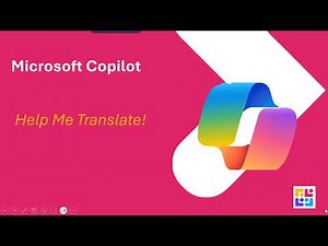 How to use Copilot to Translate