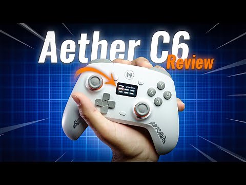 This Controller Has a DISPLAY?! 😱 – Bigbigwon Aether C6 Review