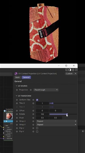再也不怕 UV！紋理控制超簡單 | Redshift 2026.2.0新功能 #Redshift #Cinema4D #UVMapping #紋理控制 #CGI #uv
