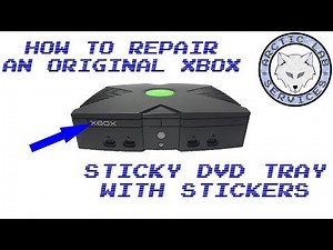 ORIGINAL XBOX STICKY DVD DRIVE FIX [REPAIR]