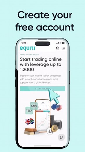 Equiti | 💥 First trading account? Here’s what you’ll need to do: 1. Set up your free account 2. Verify your contact details 3. Add funds It’s as... | Instagram