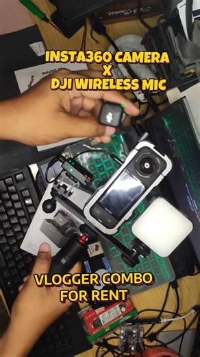 1.5K views · 13 reactions |  Insta360 X4 + DJI Mic Vlogger Setup —...