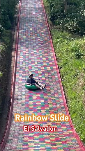 Rainbow Slide near El Boquerón National Park