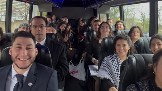 On the move for a mission. 🚌💨 The energy is HIGH for the AFRP Day of Action! We are ready to meet with our representatives on Capitol Hill, demand accountability, and advocate for policies that defend Palestinian rights. Each year, the Federation organizes a summit in Washington, DC, where dedicated young adults from across the country convene to advocate for Palestinian human rights on Capitol Hill and build power within the Palestinian American community. #dayofaction #ramallah #palestine #a