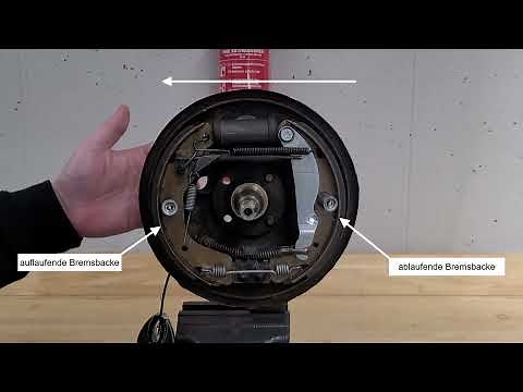 Drum brake structure, components, function as well as advantages and disadvantages