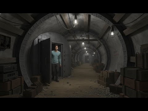 Inside a Hidden World War II Underground Bunker : This Man Entered a Secret Mountain Shelter