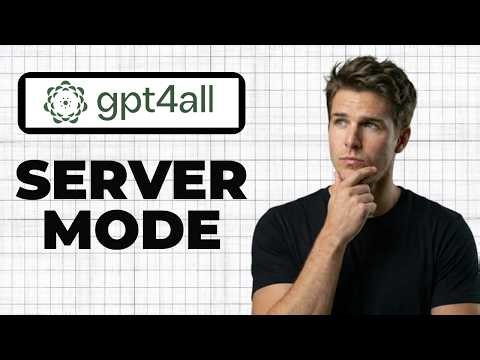 How To Use Server Mode In GPT4All (Full Guide)