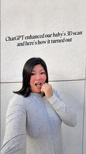 ChatGPT enhanced our baby’s Ultrasound 3D Image in 8K quality #chatgpt #baby #ultrasound #ai