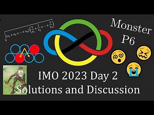 IMO 2023 Day 2 solutions and discussion + statistics