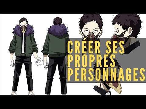CRÉER SON MANGA : Créer des personnages (O.C) #2