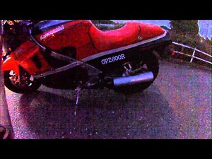 30歳のバイクGPZ600Rエンジン音
