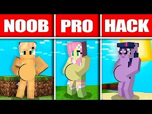 My Little Pony Pregnant Challenge In Minecraft