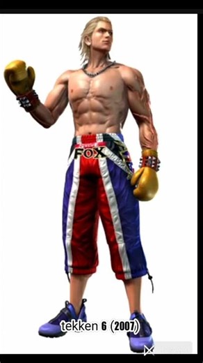 Steve fox Evolution: tekken 4 tekken 8#tekken #KHESS-11
