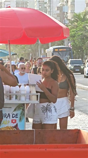 🇧🇷 Amazing day in Rio! Excellent beach vibes 🏖️✨#riodejaneiro #brazil #beach #shorts