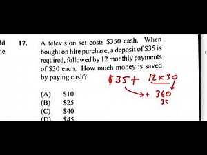 Question 17 | CXC CSEC June 2024 Multiple Choice SOLUTION