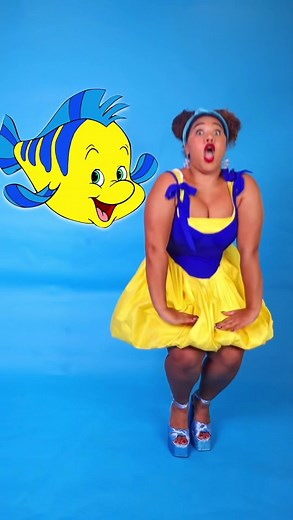🐠 Flounder inspired outfits from the little mermaid ! Who next ??🫧 #thelittlemermaid